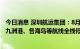 今日消息 深圳航运集团：8月12日起深圳蛇口至澳门、珠海九洲港、各海岛等航线全线停航