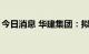 今日消息 华建集团：拟4.8亿元参投园高基金