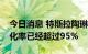 今日消息 特斯拉陶琳：上海工厂供应链本地化率已经超过95%