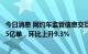 今日消息 网约车监管信息交互平台7月份共收到订单信息6.95亿单，环比上升9.3%