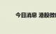 今日消息 港股微创医疗跌超10%