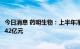 今日消息 药明生物：上半年净利润25.35亿元，去年同期18.42亿元