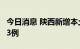 今日消息 陕西新增本土确诊1例、本土无症状3例