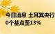 今日消息 土耳其央行意外将基准利率下调100个基点至13%