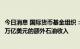 今日消息 国际货币基金组织：到2026年 海湾国家将获得1.3万亿美元的额外石油收入