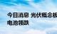 今日消息 光伏概念板块早盘走低 TOPCON电池领跌