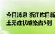 今日消息 浙江昨日新增本土确诊病例4例 本土无症状感染者5例