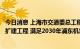 今日消息 上海市交通委总工程师李俊豪：推进浦东机场四期扩建工程 满足2030年浦东机场年旅客吞吐量1.3亿人次目标