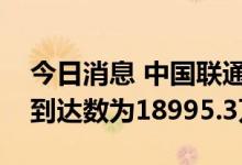 今日消息 中国联通：7月份5G套餐用户累计到达数为18995.3万户