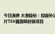 今日消息 大港股份：控股孙公司拟4.24亿元投建12吋CIS芯片TSV晶圆级封装项目