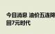 今日消息 油价五连降 大多数地区0号柴油重回7元时代