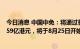 今日消息 中国中免：将通过香港首次公开发行股票净筹资159亿港元，将于8月25日开始交易