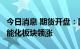 今日消息 期货开盘：国内期货开盘普遍上涨  能化板块领涨