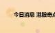 今日消息 港股奇点国际涨超180%