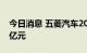 今日消息 五菱汽车2022年上半年营收62.75亿元