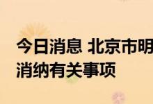 今日消息 北京市明确2022年可再生能源电力消纳有关事项