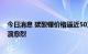 今日消息 碳酸锂价格逼近50万元大关 新能源产业链抢矿愈演愈烈