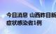 今日消息 山西昨日新增本土确诊病例3例 无症状感染者1例