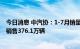 今日消息 中汽协：1-7月销量排名前十位的轿车生产企业共销售376.1万辆