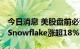 今日消息 美股盘前必读：三大股指期货走高 Snowflake涨超18%