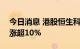 今日消息 港股恒生科技指数涨6% 阿里巴巴涨超10%