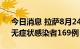 今日消息 拉萨8月24日新增确诊病例21例、无症状感染者169例