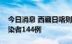 今日消息 西藏日喀则市新增本土新冠病毒感染者144例