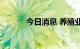 今日消息 养殖业板块异动拉升