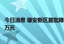 今日消息 雄安新区首批降碳产品交易完成 实现价值转化169万元