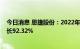 今日消息 恩捷股份：2022年上半年净利20.2亿元，同比增长92.32%