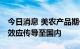 今日消息 美农产品期价创月内新高 或因联动效应传导至国内