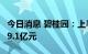 今日消息 碧桂园：上半年净利润约为人民币19.1亿元