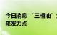 今日消息 “三桶油”业绩创新高 新能源成未来发力点