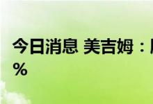 今日消息 美吉姆：股东俞洋拟减持不超0.997%