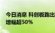 今日消息 科创板跑出加速度 105家公司净利增幅超50%