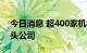 今日消息 超400家机构扎堆调研医疗器械龙头公司