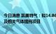 今日消息 凯美特气：拟14.86亿元投建30万吨高洁净双氧水及相关气体提纯项目