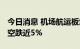 今日消息 机场航运板块午后继续走低 吉祥航空跌近5%