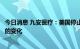 今日消息 九安医疗：美国停止免费发放试剂盒会带来商业上的变化