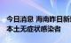 今日消息 海南昨日新增24例本土确诊和67例本土无症状感染者