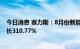 今日消息 赛力斯：8月份新能源汽车销量14644辆，同比增长310.77%