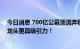 今日消息 700亿公募顶流奔私后首次发声：当下“茅指数”龙头更具吸引力！