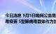 今日消息 9月5日晚间公告集锦：康希诺吸入用重组新冠病毒疫苗 5型腺病毒载体作为加强针被纳入紧急使用