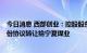 今日消息 西部创业：控股股东拟将其持有的公司12.28%股份协议转让给宁夏煤业