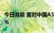 今日消息 富时中国A50指数期货跌幅扩大至1%