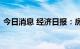 今日消息 经济日报：房贷期限并非越长越好