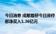 今日消息 成都路桥今日涨停 国泰君安三亚迎宾路证券营业部净买入1.36亿元