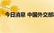 今日消息 中国外交部新任发言人毛宁亮相