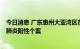 今日消息 广东惠州大亚湾区在集中隔离人员中发现3例新冠肺炎阳性个案