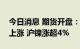 今日消息 期货开盘：国内商品期货开盘普遍上涨 沪镍涨超4%